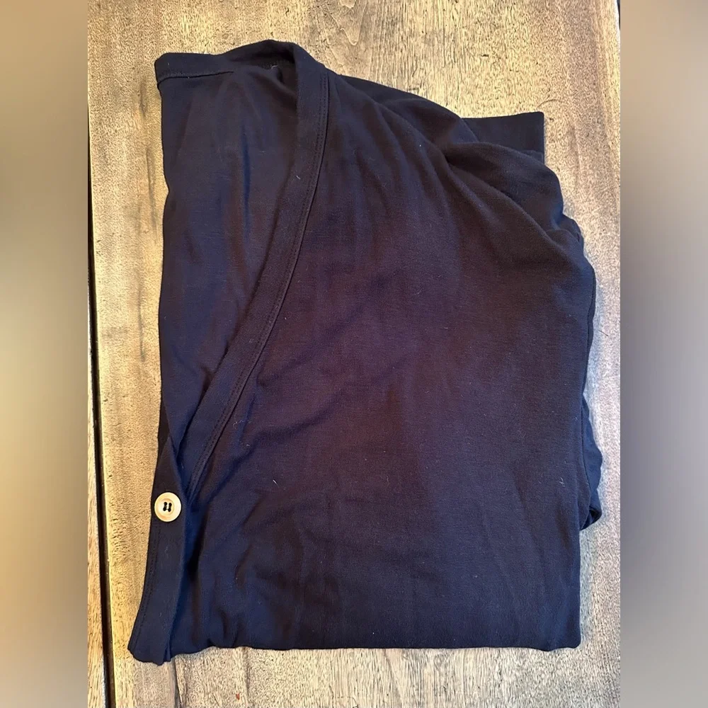 EUC Women’s Kyte Bamboo Jersey Cardigan in Midnight Size XL. - Picture 5 of 6